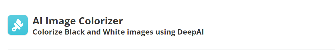 AI-image-colorizer