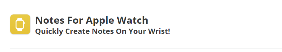 notes-for-apple-watch