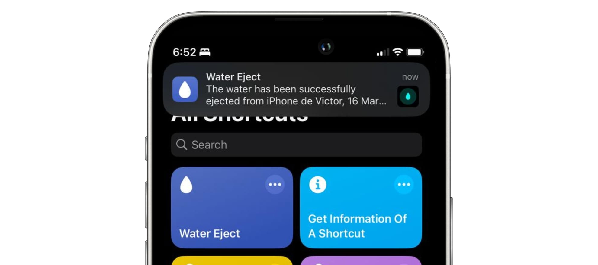 How to Eject Water From iPhone Using Apple Shortcuts