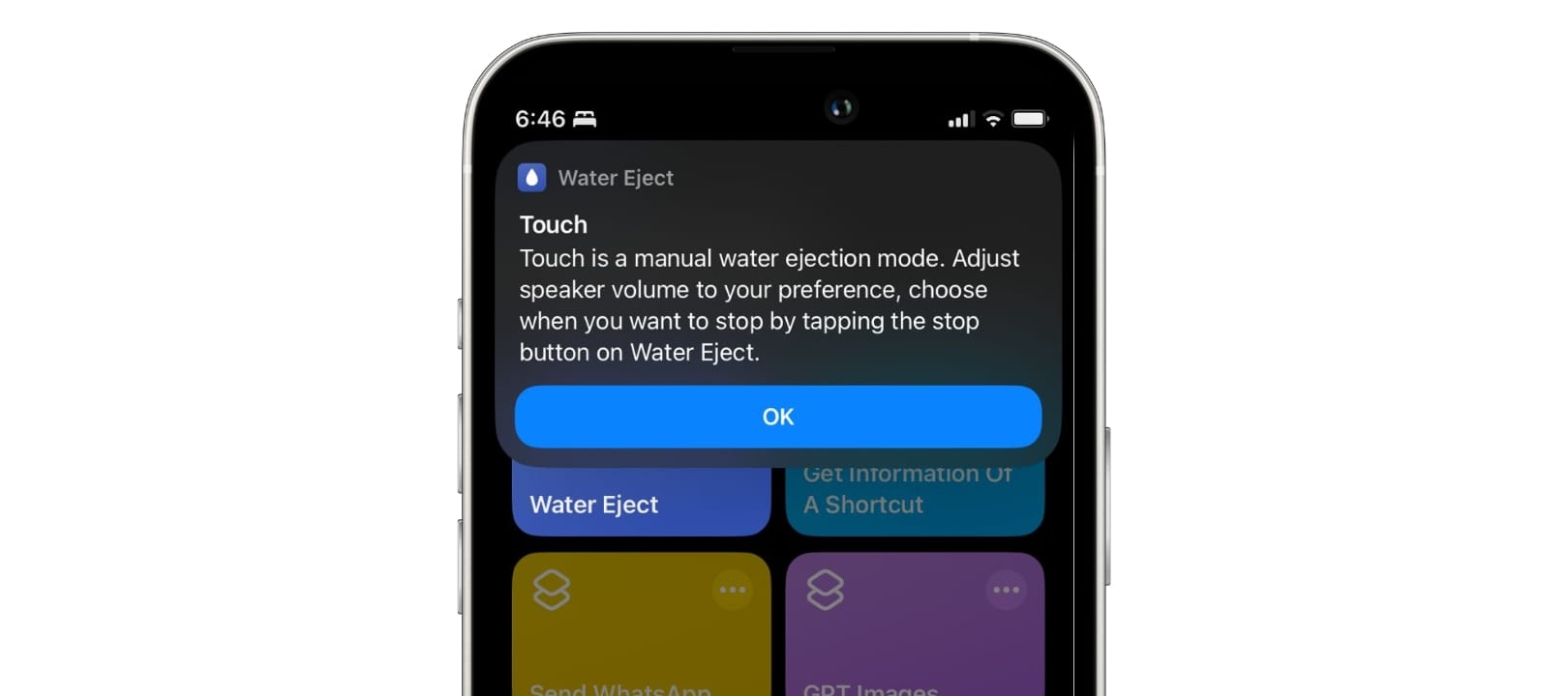 How to Eject Water From iPhone Using Apple Shortcuts