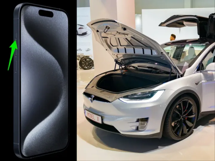 Tesla owners are using the new button on the side of the iPhone 15 Pro to unlock their cars, pop the frunk, and get the AC going