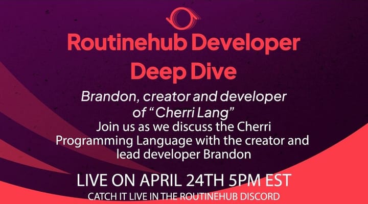 Live Event: Join the discussion with Brandon Jordan, developer behind Cherri